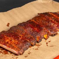 Dry Rubbed Spare Ribs · Dry rubbed pork ribs.