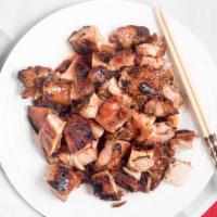 Bourbon Chicken · House specialty barbeque Chicken grilled with house special bourbon sauce