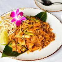 Pad Thai
 · Rice noodle, tamarind, and bean sprouts.