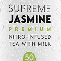 Milk Tea - Supreme Jasmine · Organic Brewed Pu’er Tea (Water, Organic Pu’er Tea Leaves), Non-GMO Pea Milk (Water, Non-gm...