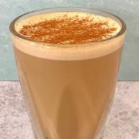 The New Yorker Latte (Hot) · (12 oz) Double espresso shot, frothed milk & tasty home made organic flavor (organic brown s...