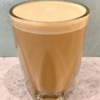 Latte · (12 oz) Double espresso Shot & frothed milk of your choice.