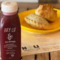 Cold Press Jucy Lu - Heartbeet · Cold Press: Pineapple, Apple, Cucumber, Beet, Blueberries & Ginger
