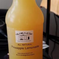 Pineapple Lemonade(15Oz) · Made with alkaline water fresh-pressed pineapple and fresh-squeezed lemon.