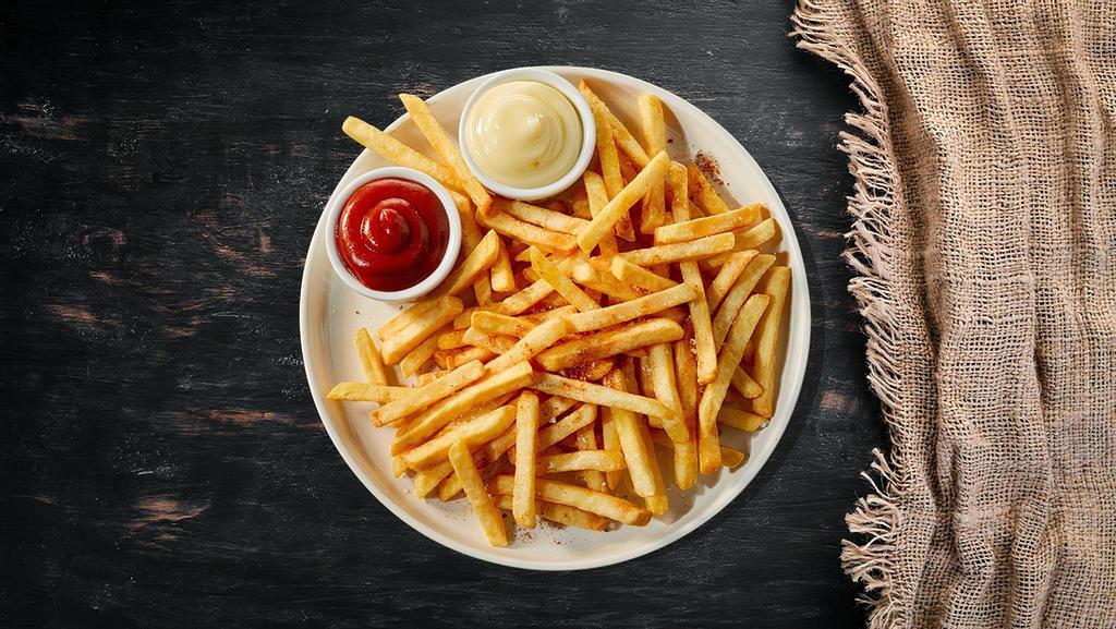 French Fries · Enjoy our delicious and crispy french fries seasoned to perfection with sea salt.