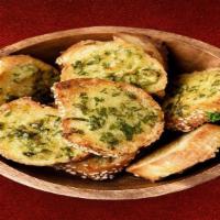 Cheese Garlic Bread Galore · Our spin on the traditional garlic bread consists of fresh garlic and butter.