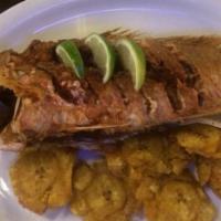 Chicharron De Pescado · Deep fried fish chunks.
