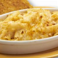 Six Cheese Bake · Penne pasta smothered with creamy alfredo sauce and topped with a delicious combination of c...