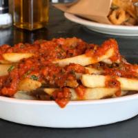 Figo Fries* · Choose from Cheese Sauce, Cacio
e Pepe or Spicy Tomato Sauce.

Cooked to order. Consuming ra...