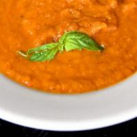 Tomato & Basil Soup* · Cooked to order. Consuming raw or undercooked meats, poultry, seafood, shellfish or eggs may...