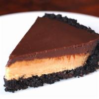 Peanut Butter Pie* · Oreo-crusted thick layer peanut butter pie filling, topped with chocolate ganache.

Cooked t...