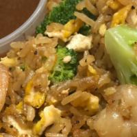 The Signature Fried Rice · Asian fried rice, (Vegetable. Chicken, or shrimp) Mac’s garlic teriyaki sauce
2 pcs Shrimp T...