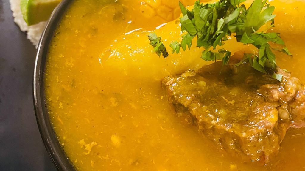 Beef Soup Dominican Style · Sancocho.