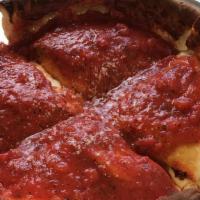 Meatlovers Pizza · Tomato sauce, mozzarella cheese, pepperoni, Italian sausage, ham, bacon & ground beef.