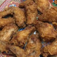 Wings (10 Pieces)  With Pint Rice · 