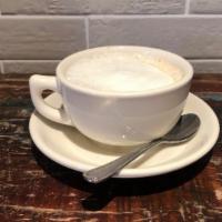 French Truck Cappuccino · French Truck Big River Espresso with steamed milk and froth