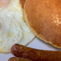 2-2-2 Pancakes · Two pancakes, two eggs and choice of bacon, pork or turkey sausage. Toast not included.
NO S...