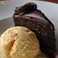 Chocolate Layer Cake · The Cheesecake Factory Bakery® moist fudge cake with chocolate fudge icing, and chocolate cr...