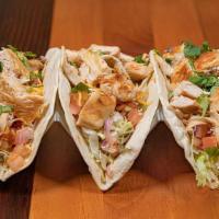 Chicken Taco Platter · Includes (3) Tacos