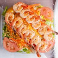 Grilled Shrimp Salad · Add extra shrimp for an additional charge.