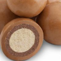 Peanut Butter Malt Balls 8Oz · Peanut Butter Covered Milk Chocolate Malt Balls, available in 1/2lb bags