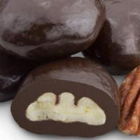 Grand Marnier Dark Chocolate Pecans 8Oz · Grand Marnier Dark Chocolate Pecans