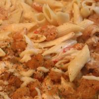 Shrimp And Crab Pasta W Creamy · 
