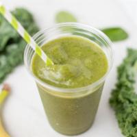Calypso Blend · Banana's, Mangoes, Pineapples, Spinach and Kale