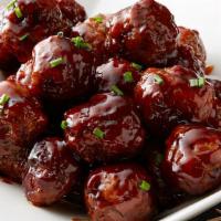 Wally'S Bbq Meatball Dinner · These delicious meatballs and beautifully irresistible sauce encompass the flavors of every ...