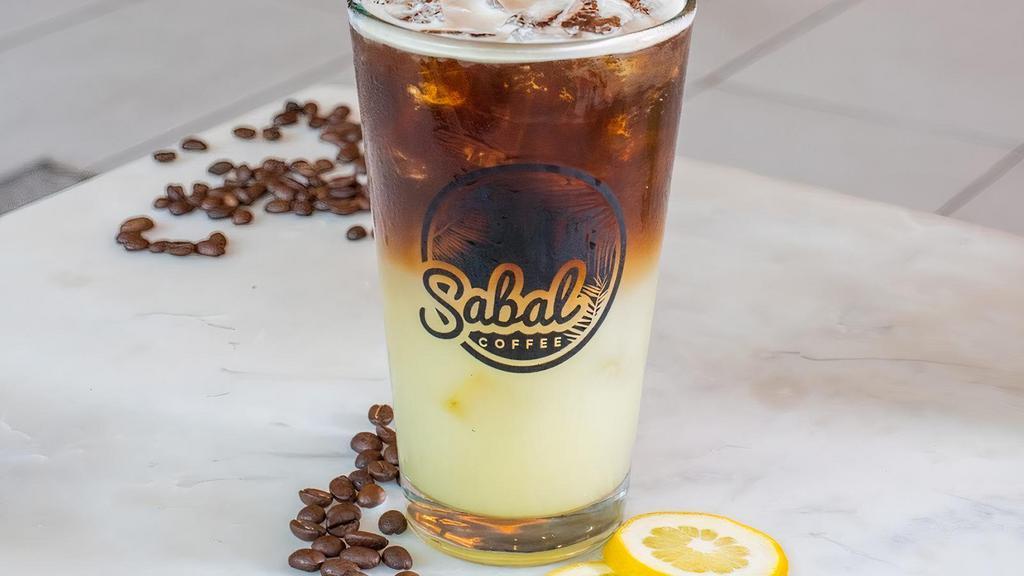 Cold Brew Lemonade · Cold brew coffee with lemonade, served over ice