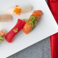 Sushi Appezizer (5) · Five pieces. Chef choice.