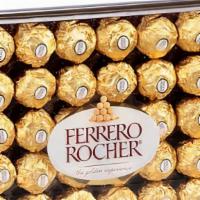 Ferrero Rocher (6 Count) · Ferrero Rocher , fine hazelnut chocolates.
Gift platter wrapping ready to go.