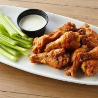50 Wings - Classic · Get 50 wings with your favorite flavor or pick up to 5 flavors (10 wings each)!