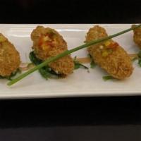 Fried Oyster · Fried oyster wrapped with panko, served with special sauce