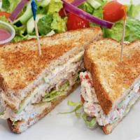 Tuna Salad Sandwich · Albacore tuna, mayo and tomato.