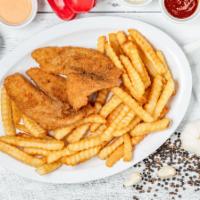 Fish&Fries Tray · 20 pc fish and fries  feeds min 10 peoples