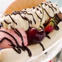 Banana Split · One flavor two scoops delicious banana split with everything you could ask for