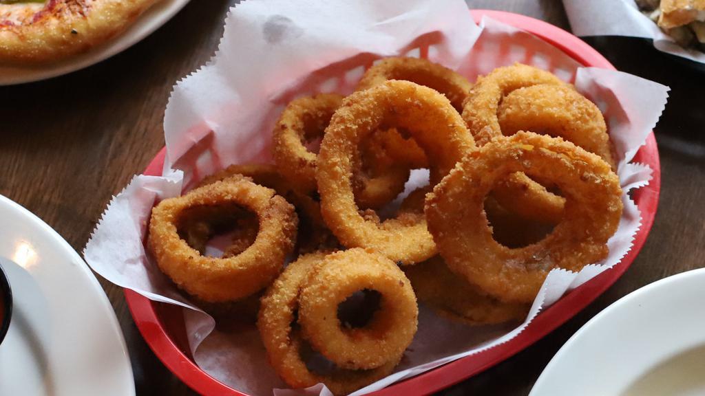 Basket Of Onion Rings · Big, crispy, and crave-worthy. Onions are healthy, right?