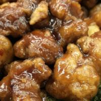 General Tso'S Chicken · Hot and spicy. Served with pork fried rice.