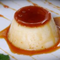 Flan · Our famous homemade traditional flan.