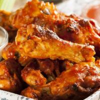 10 Chicken Wings · Pub-style wings with our double fry method.