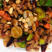 L206. Kung Pao Chicken · Hot and spicy.