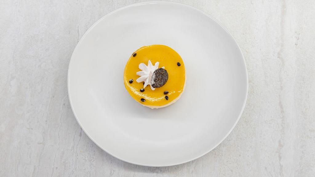 Passion Fruit Cheesecake · 