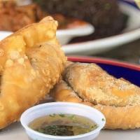 Empanadas Caseras · Argentinian homestyle turnovers beef, chicken or combo.