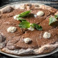 Nutella Pie (Special) · Contains nuts. Honey ricotta and mint.