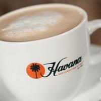 Café Con Leche · Havana’s award winning cuban coffee with milk is one part brewed espresso to about three par...