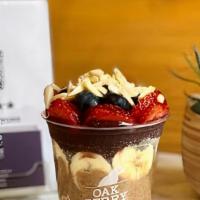 Acai Bowl - Classic  · organic and unsweetened acai bowl, topped with granola, banana and strawberries.