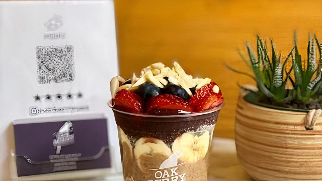 Acai Bowl - Classic  · organic and unsweetened acai bowl, topped with granola, banana and strawberries.