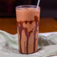 Grasshopper Iced · Espresso & milk with mint & Hershey's over ice