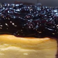 Blueberry Cheese Cake · Our fresh creamy, delicious New York Cheese Cake topped with blueberries.